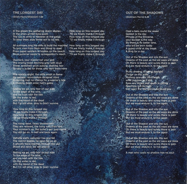 Iron Maiden -A Matter Of Life And Death