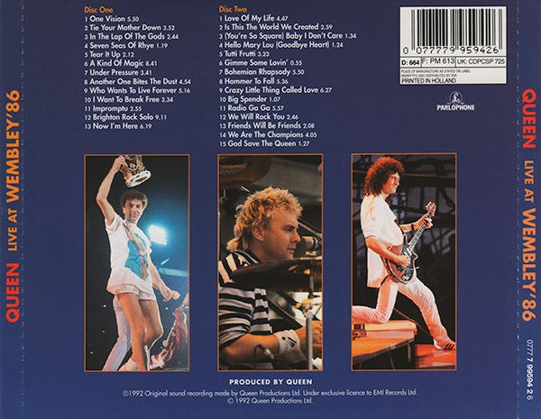 Queen -Live At Wembley '86