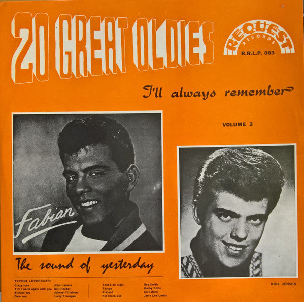 Various -20 Great Oldies -  I'll Always Remember Volume 3