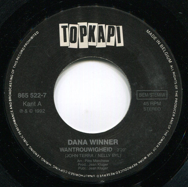 Dana Winner -Wantrouwigheid