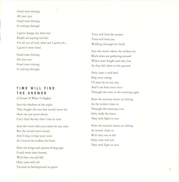 John Norum -Face The Truth