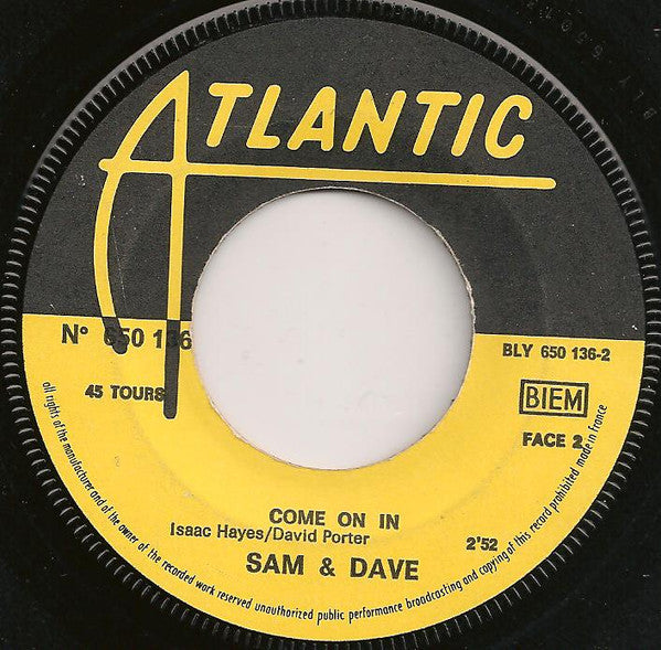 Sam And Dave* - Soul Sister, Brown Sugar
