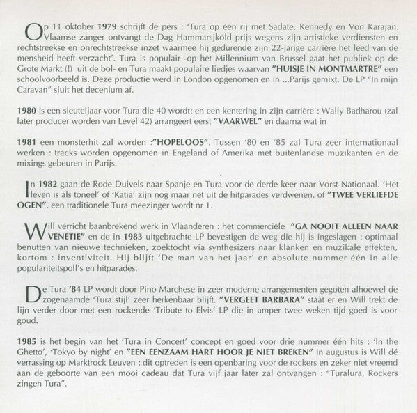 Tura* -Tura's Grootste Hits 1973 - 1993