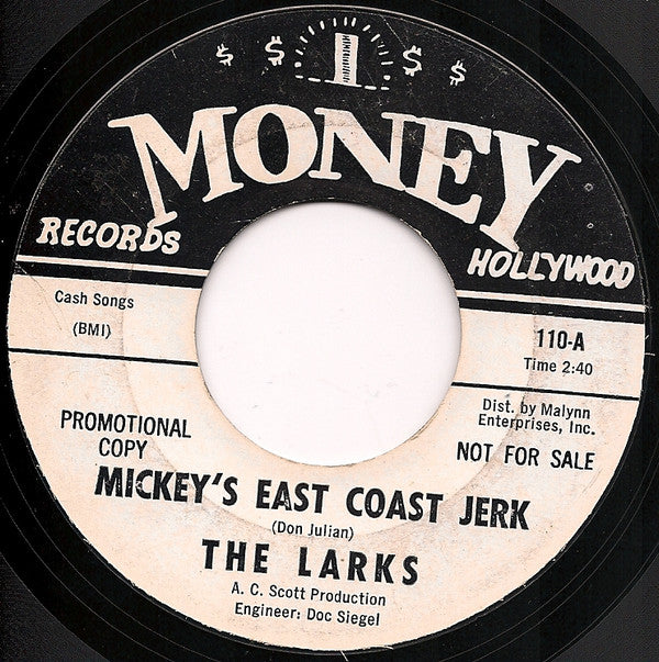 The Larks -Mickey's East Coast Jerk / Soul Jerk