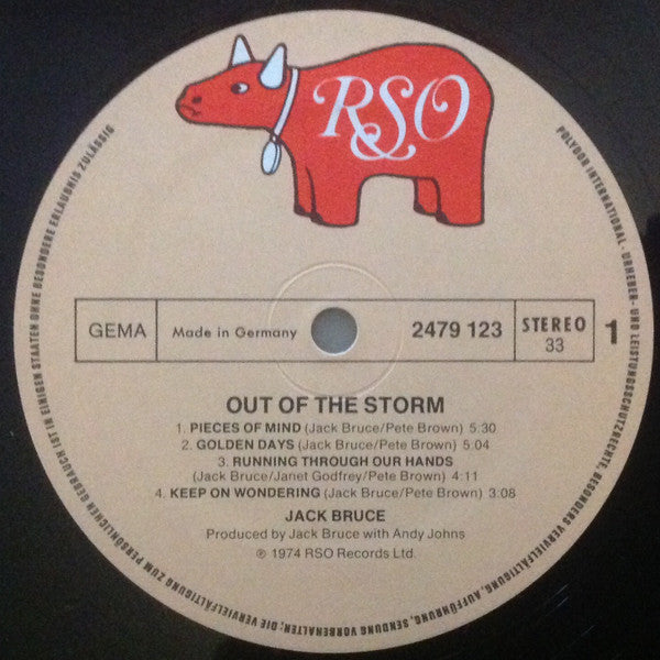 Jack Bruce -Out Of The Storm