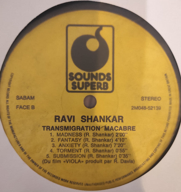 Ravi Shankar -Transmigration Macabre