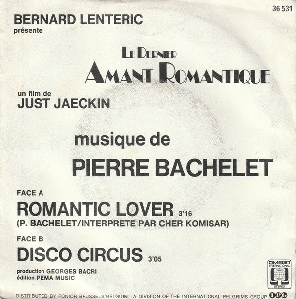 Pierre Bachelet -Romantic Lover