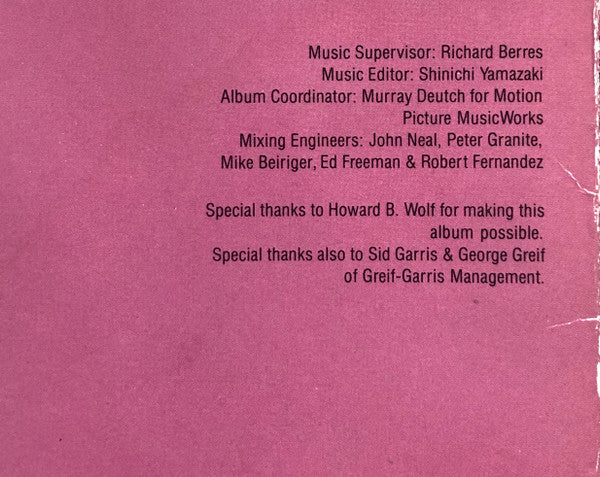 Lalo Schifrin -The Competition (Music From The Original Motion Picture Soundtrack)