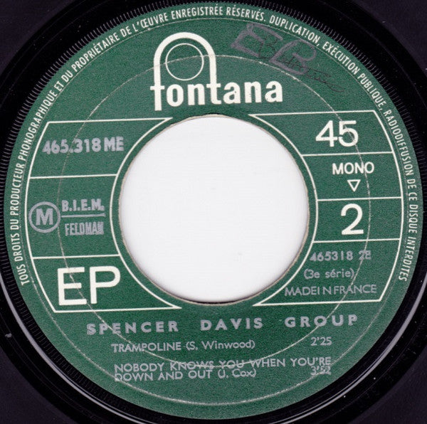 Le Spencer Davis Group* -When I Come Home