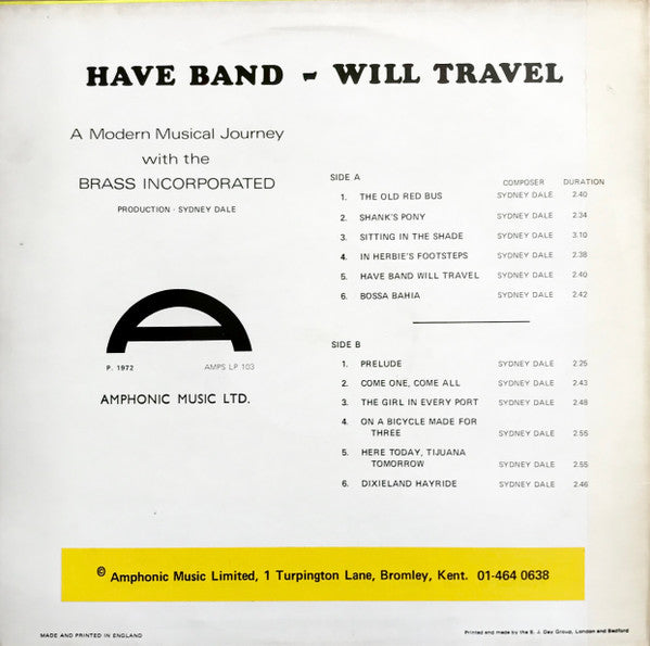 Brass Incorporated -Have Band - Will Travel