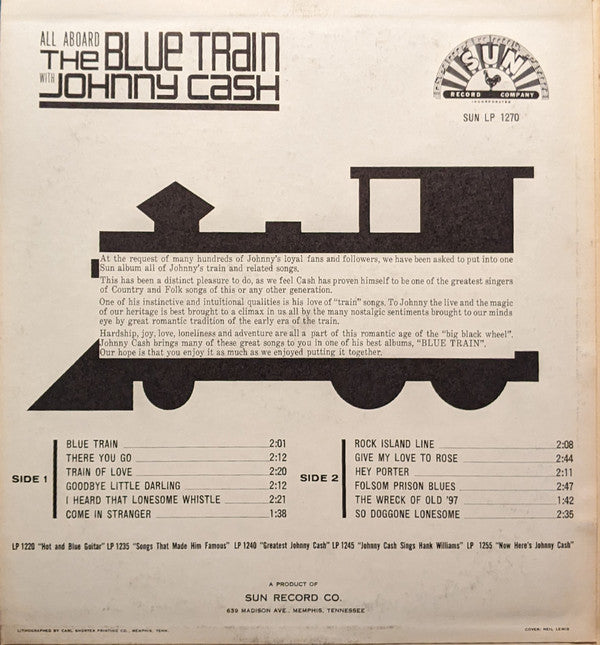 Johnny Cash -All Aboard The Blue Train