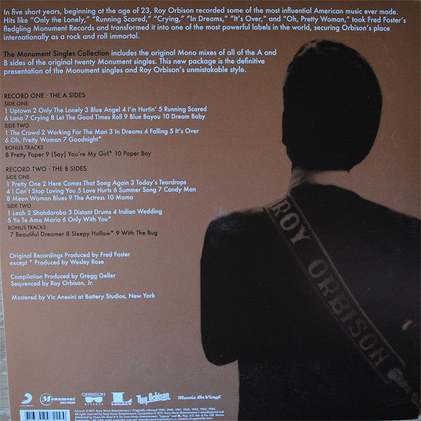 Roy Orbison -The Monument Singles Collection (1960-1964)