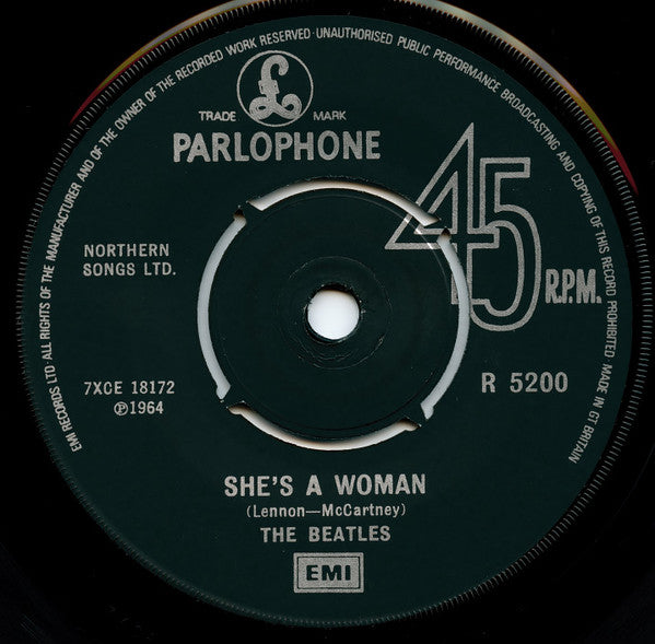 The Beatles -I Feel Fine c/w She's A Woman