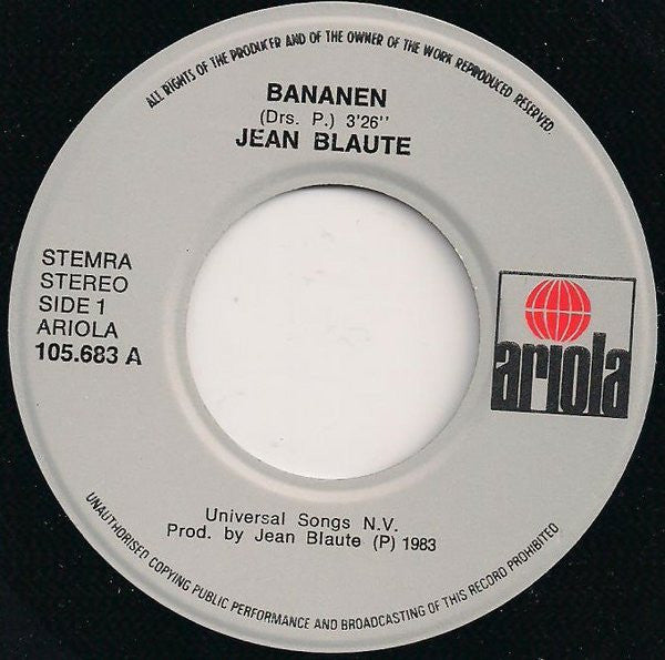 Jean Blaute -Bananen