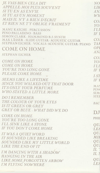 Stephan Eicher - Engelberg