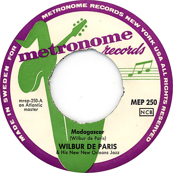 Wilbur De Paris And His New New Orleans Jazz - Wilbur De Paris And His New New Orleans Jazz (Vol. 1)