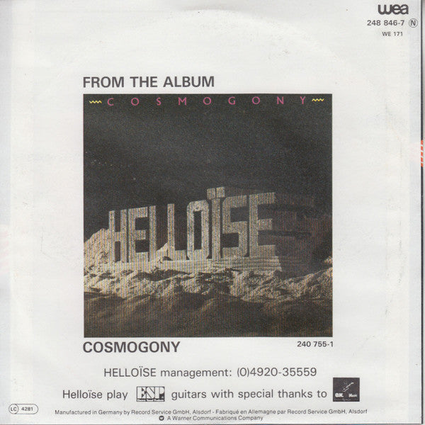 Helloïse -For A Moment / Ready For The Night