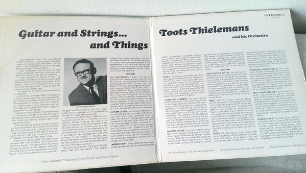 Toots Thielemans And His Orchestra -Guitar And Strings . . . And Things