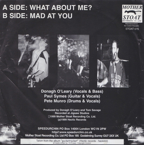 Speedurchin - What About Me