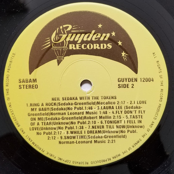 Neil Sedaka With The Tokens - Neil Sedaka With The Tokens