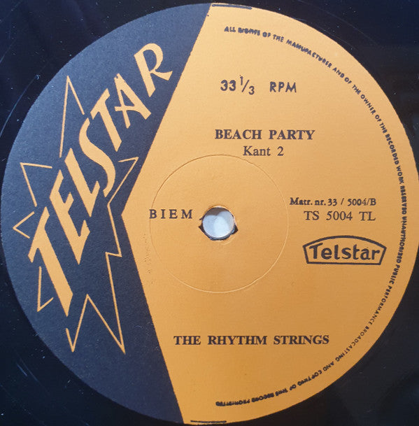 The Rhythm Strings -Johnny Hoes Presenteert: Beach Party