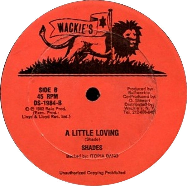 Shades (8) -Bubbling Queen