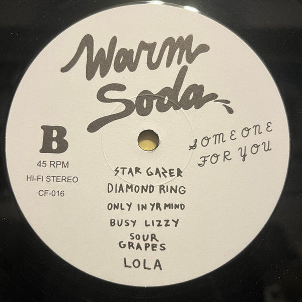 Warm Soda -Someone For You