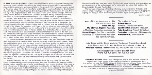 Various - The Alligator Records 20th Anniversary Tour