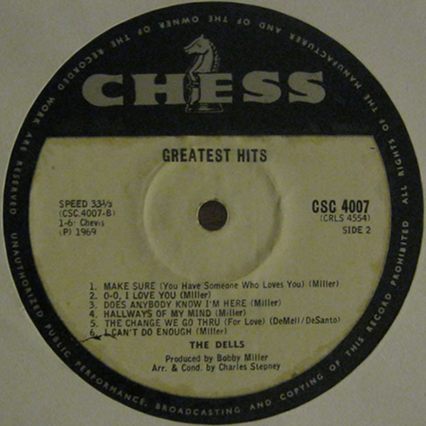 The Dells - The Dells Greatest Hits