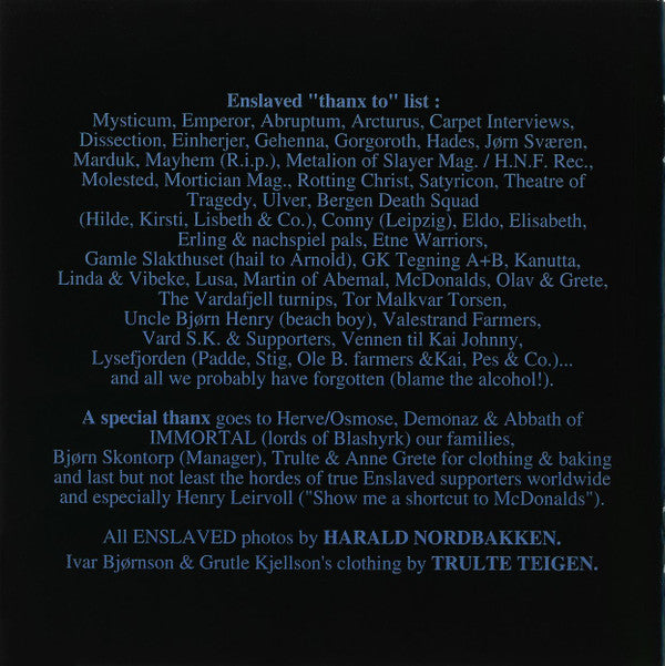 Enslaved -Frost