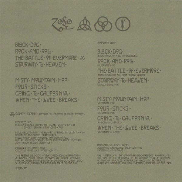 Led Zeppelin - Untitled