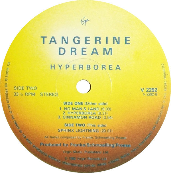 Tangerine Dream -Hyperborea