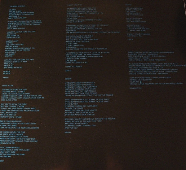 The Cure - The Head On The Door