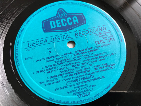 Luciano Pavarotti - Luciano Pavarotti Recital