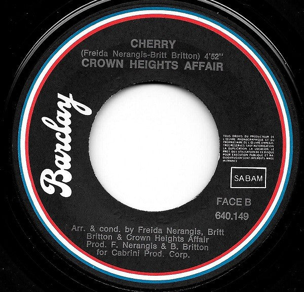 Crown Heights Affair -Galaxy Of Love / Cherry