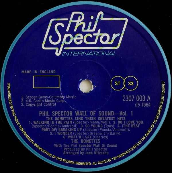 Phil Spector -The Wall Of Sound
