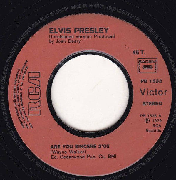 Elvis Presley -Our Memories Of Elvis
