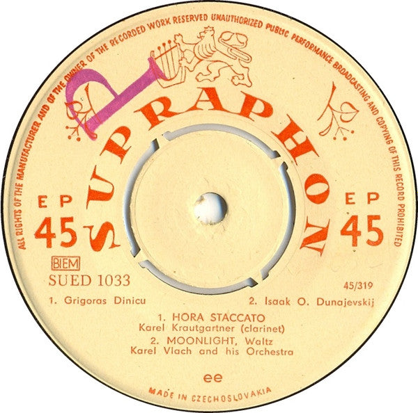 Karel Vlach And His Orchestra* - Hora Staccato