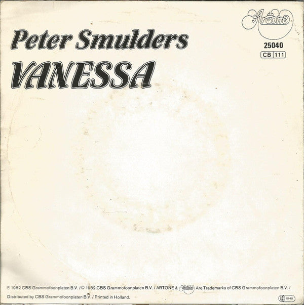 Peter Smulders -Vanessa