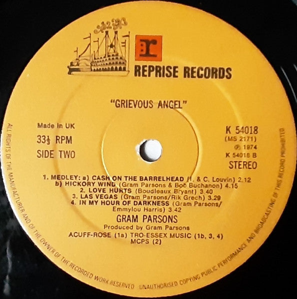 Gram Parsons -Grievous Angel
