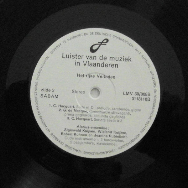 Various - Luister Van De Muziek In Vlaanderen 8 - Het Rijke Verleden