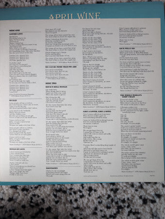 April Wine - The Whole World's Goin' Crazy