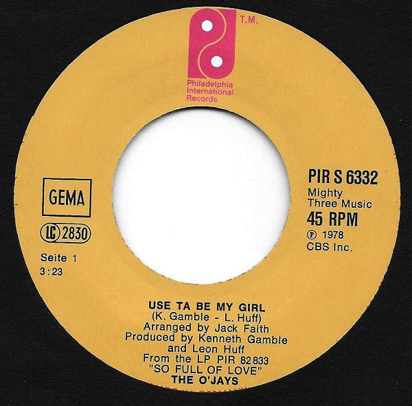 The O'Jays - Use Ta Be My Girl