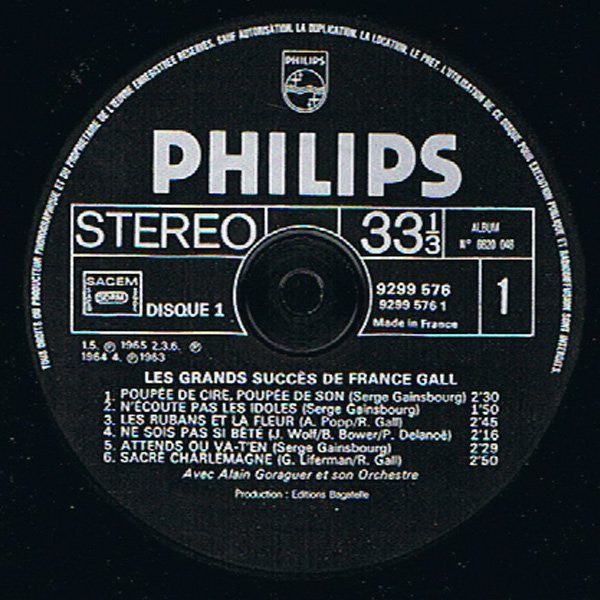 France Gall -Poupée De Cire, Poupée De Son