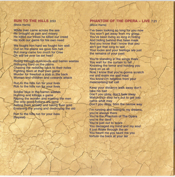 Iron Maiden -Somewhere Back In Time (The Best Of: 1980-1989)