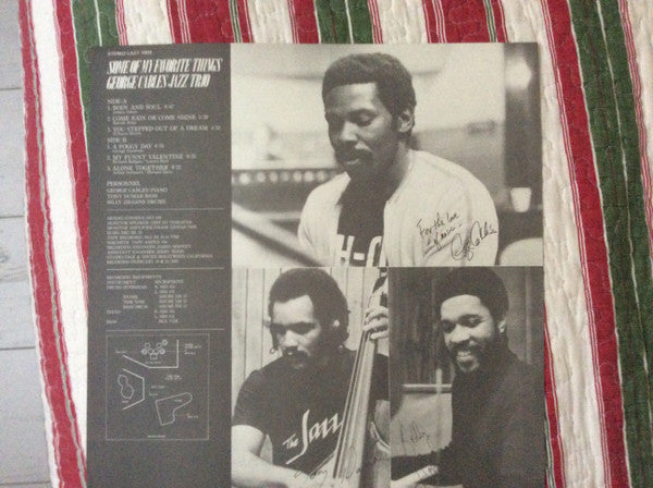 George Cables Jazz Trio* - Some Of My Favorite Things