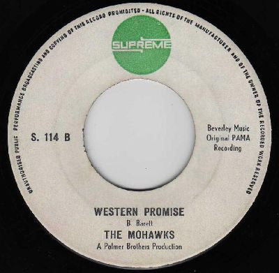 The Mohawks -Ride Your Pony / Western Promise
