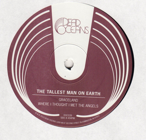 The Tallest Man On Earth -King Of Spain