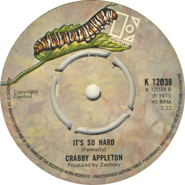 Crabby Appleton -Tomorrow's A New Day