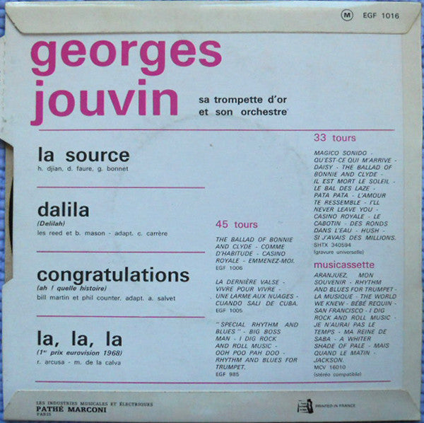 Georges Jouvin -Eurovision 68